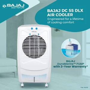 Bajaj DC 55 DLX 54L Desert Air Cooler – Keep Your Home Cool & Fresh