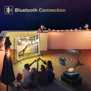 Upgrade Your Viewing Experience with WZATCO Alpha 2 LED Smart Projector | 4K HDR | Dolby Audio | Android 9