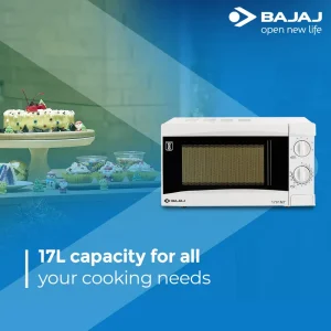 Bajaj 1701 MT 17L Solo Microwave Oven – A Versatile and Affordable Kitchen Appliance